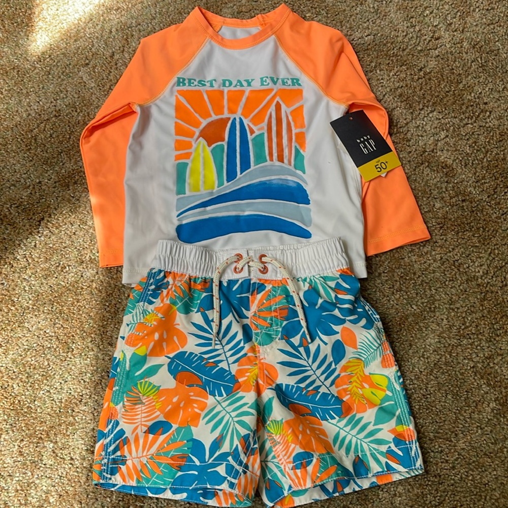 Toddler Baby Gap swim set